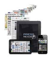 Die Abbildung zeigt die Möglichkeiten des PressReaders.